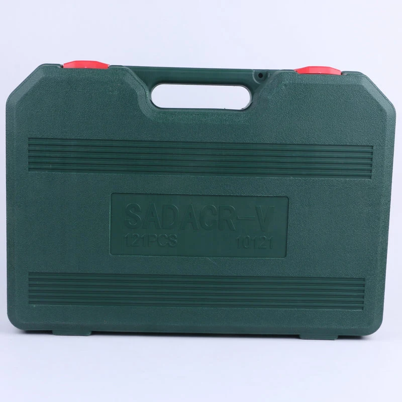 Набор ручных инструментов 121 шт. домашний набор с пластиковым ящиком для чехол