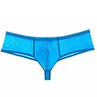 Мужские жаккардовые Боксеры с карманом, сексуальное нижнее белье, мужские трусы с жидким кружевом, с подтяжкой ягодиц