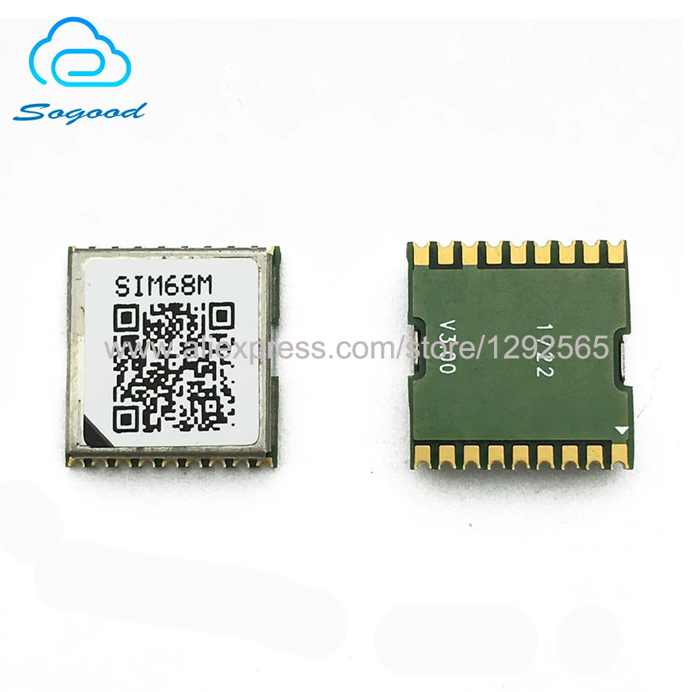 Модуль GPS/ГЛОНАСС/Galileo/QZSS SIM68M самый маленький размер SIMCOM MTK3333 100% новый и
