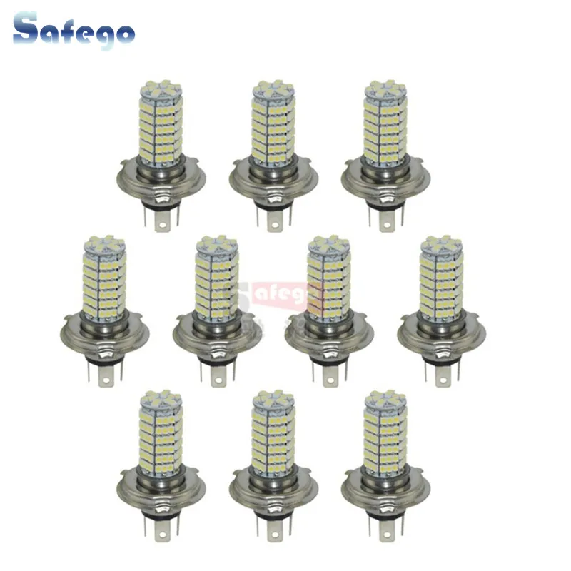 10 шт. h4 dc 12 В 120 smd светодио дный туман лампочка 3528 1210 лампа Фар лампы|h4 hid|h4 bulb