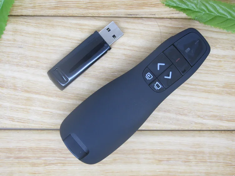 50 шт. R400 2 4 ГГц USB Беспроводная лазерная указка PPT пульт дистанционного управления