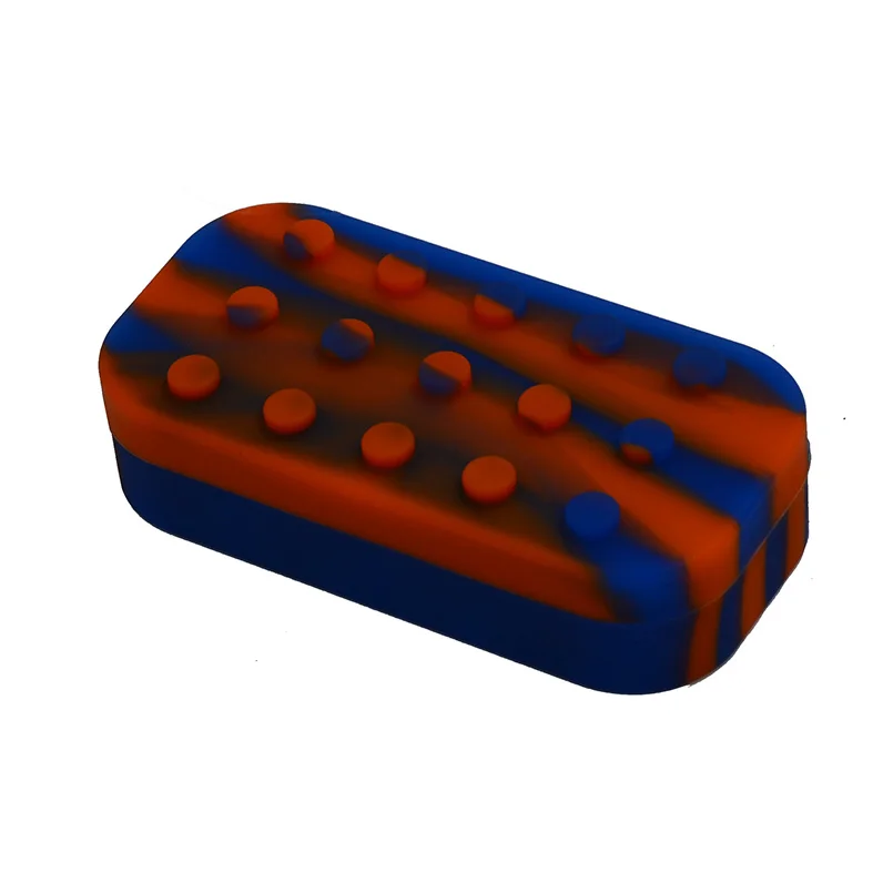 7 в 1 мульти Гладкий масло силиконовый контейнер для концентрата и антипригарное