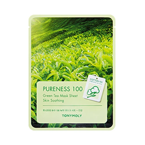 Green Tea Маска Fresh To Go, лист, 1 шт., маска для лица, увлажняющая, контроль жирности, против старения, сужает поры, отшелушивающая маска для лица, корейская косметика - Цвет: Green Tea