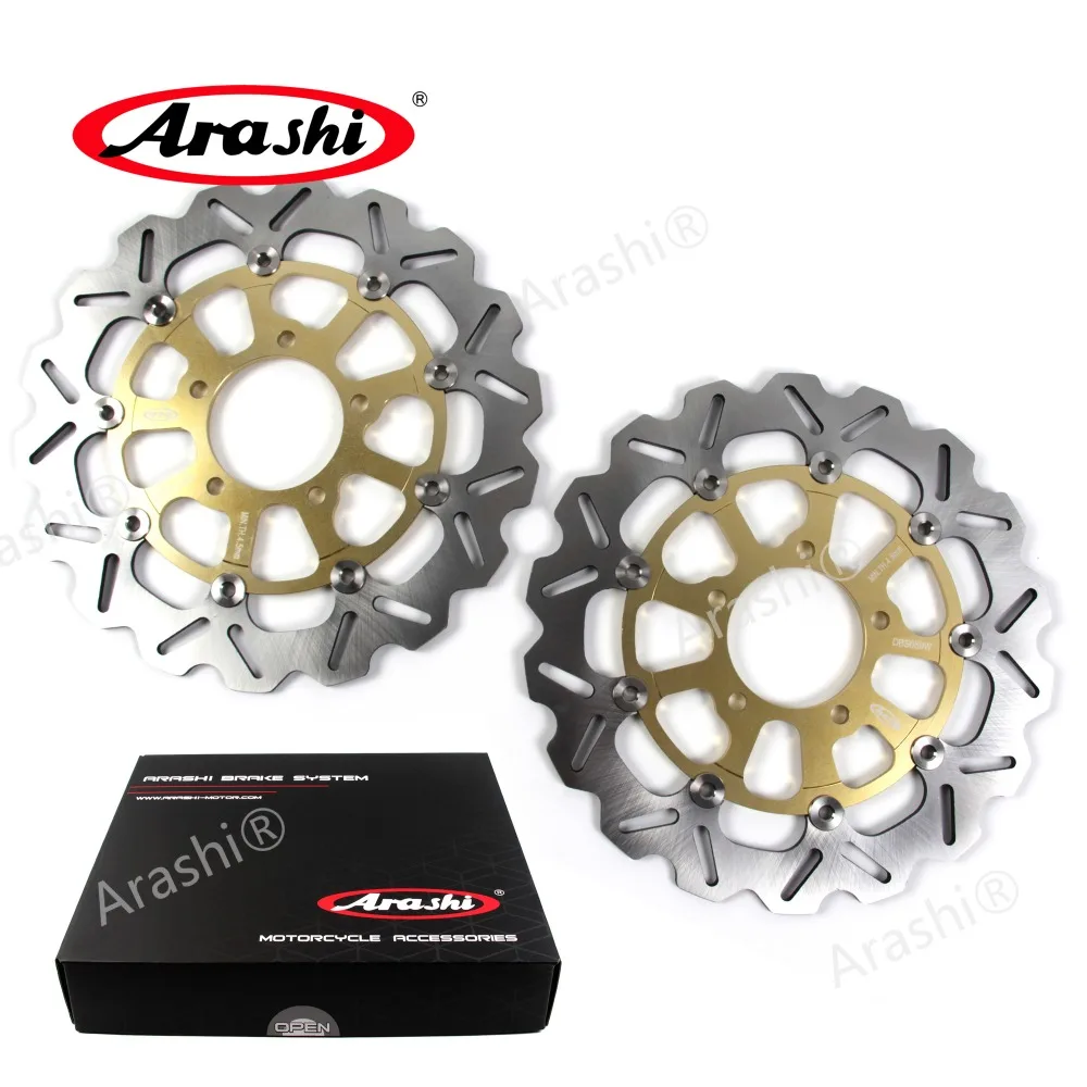 Arashi 2 шт. для KAWASAKI Z800 2013 2014 2015 2016 CNC плавающие передние тормозные диски роторы Z 800 ABS