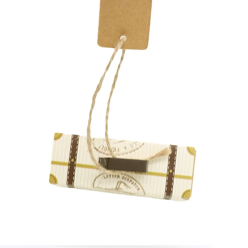 50 шт. diy Свадебные сувениры и подарочные коробки мини-чемодан бумажная коробка