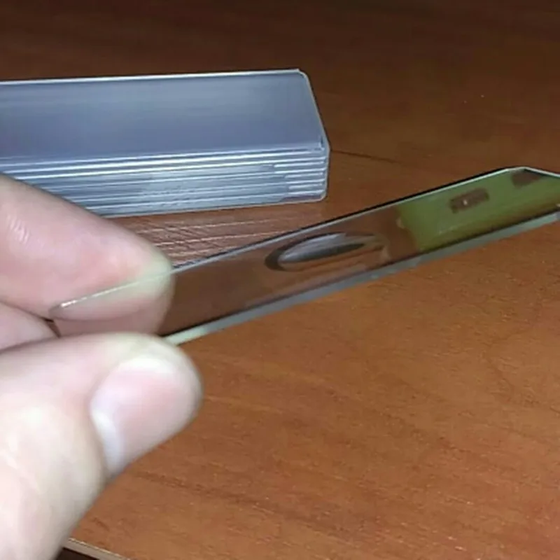 5 шт. многоразовый био микроскоп один вогнутый чистый стеклянный предметы для