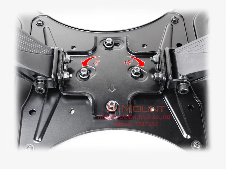2"-55" 6 arm full motion tv настенное крепление 45 кг выдвижной поворотный жк плазменный ТВ кронштейн ЖК настенное крепление led пластиковая крышка