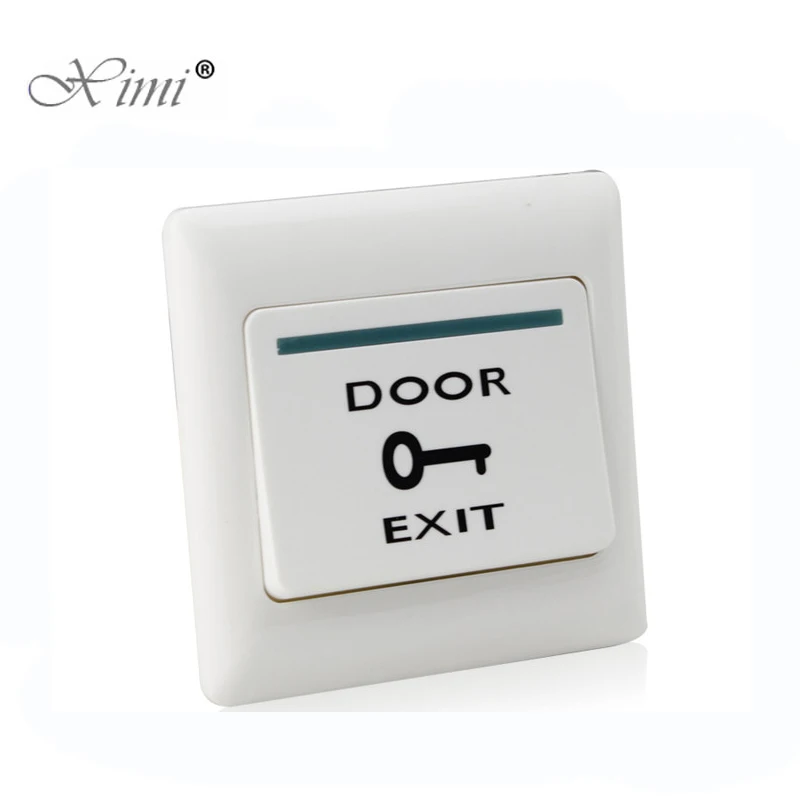

10pcs A Lot Door Access Control Exit Button Door Release Exit Switch Good Quality Plastic Push Release Button Door Control Lock