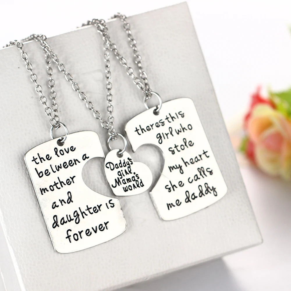 Очаровательные ювелирные изделия для женщин и мужчин 3 шт.|pendant necklace|silver pendant