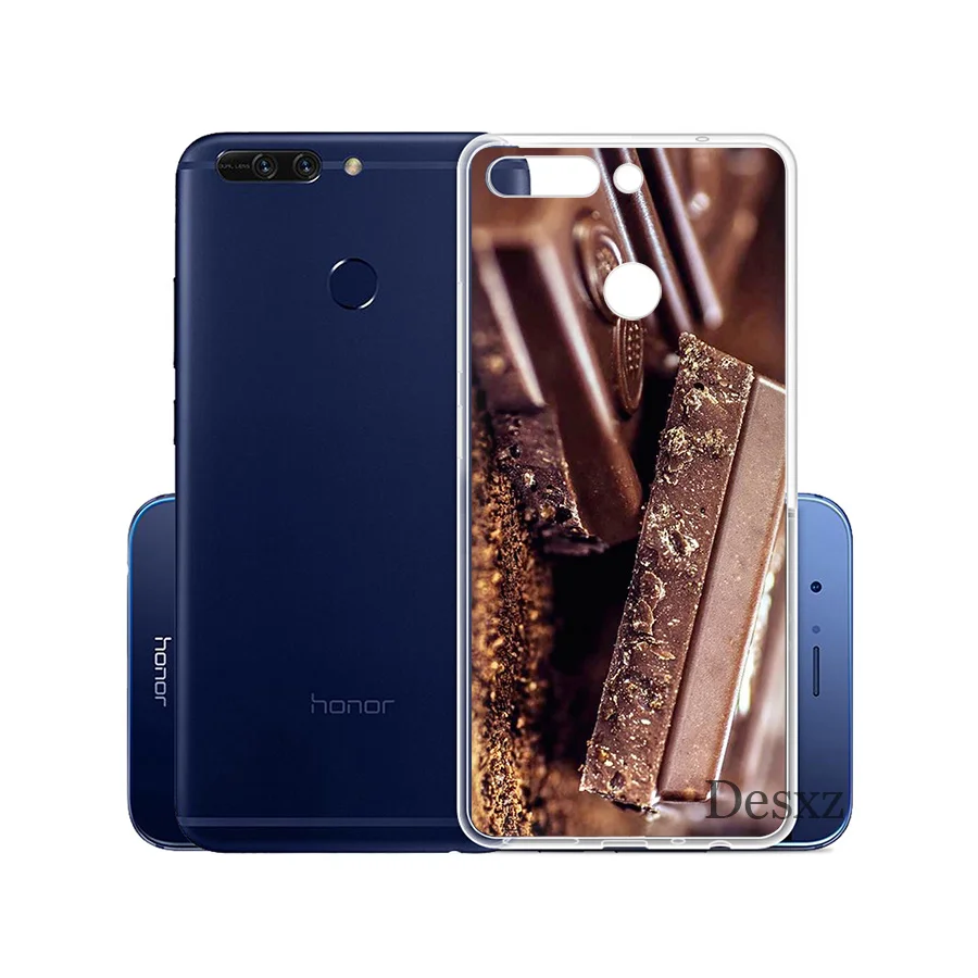 Шоколадный чехол для телефона Huawei Honor 6A 7A 7C 6C 7X Pro 8 8X9 10 Lite Play|Чехлы-накладки| |