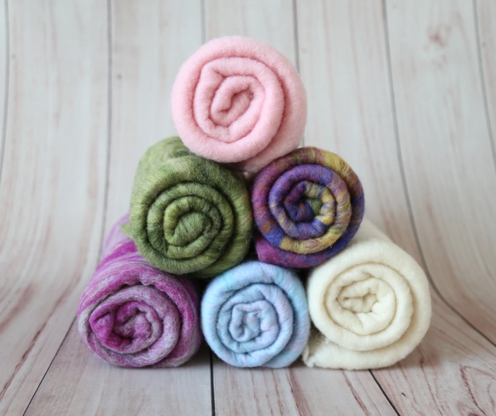 Реквизит для фотосъемки новорожденных пушистое шерстяное одеяло ручной работы