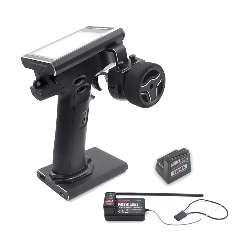 Радиопередатчик Flysky FS NB4 2 4G 4CH Noble с приемником FGR4 FGR4S шт. HVGA цветной TFT экран 3 5