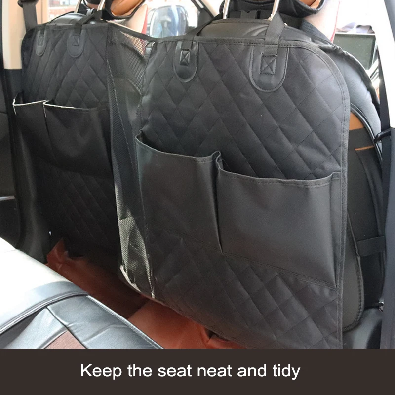 LENTAI For Toyota corolla 2008 yaris chr Mazda 3 6 cx-5 Infiniti Car Seat Back Protector Cover Dog Cat Anti Kick Mat Storage Bag |