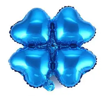 4 лепестка 18 &quotАлюминиевая Фольга украшение для вечеринки воздушные шары четыре