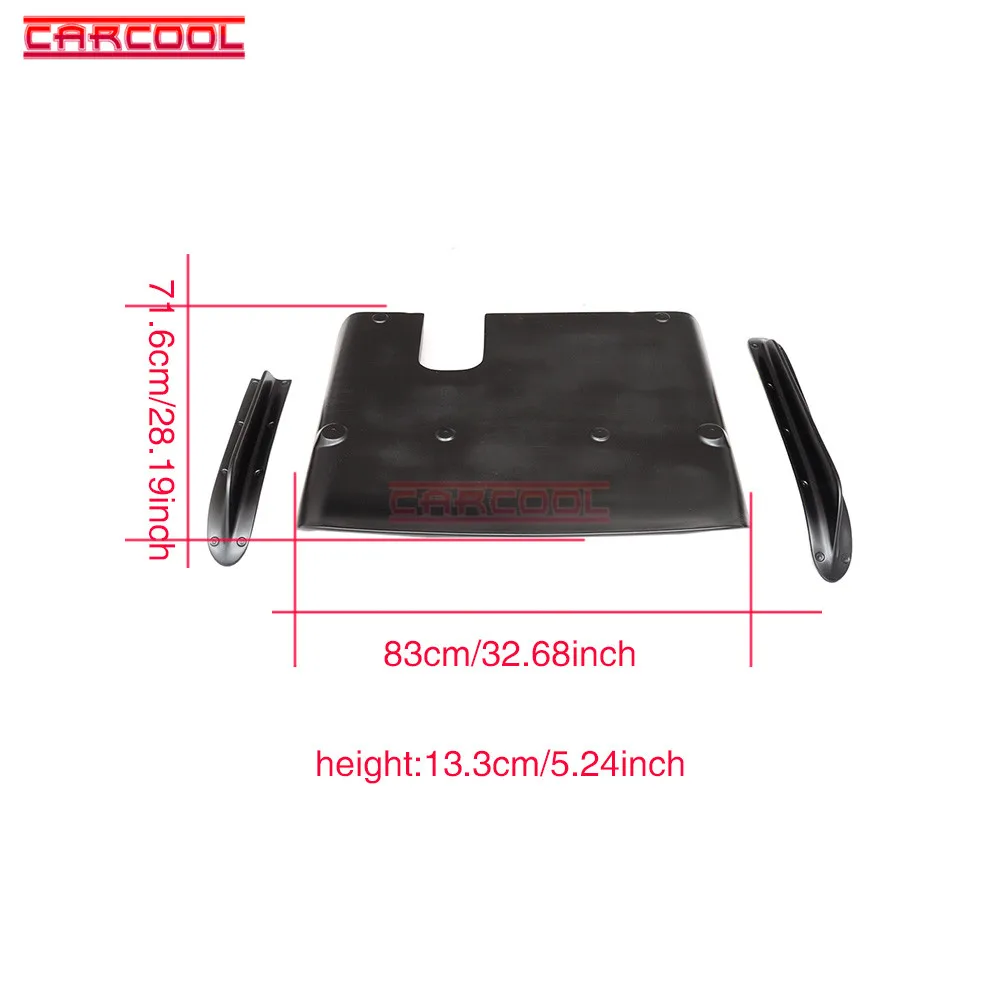 Автомобильный Стайлинг FRP задний диффузор набор сплиттеров Bodykit для