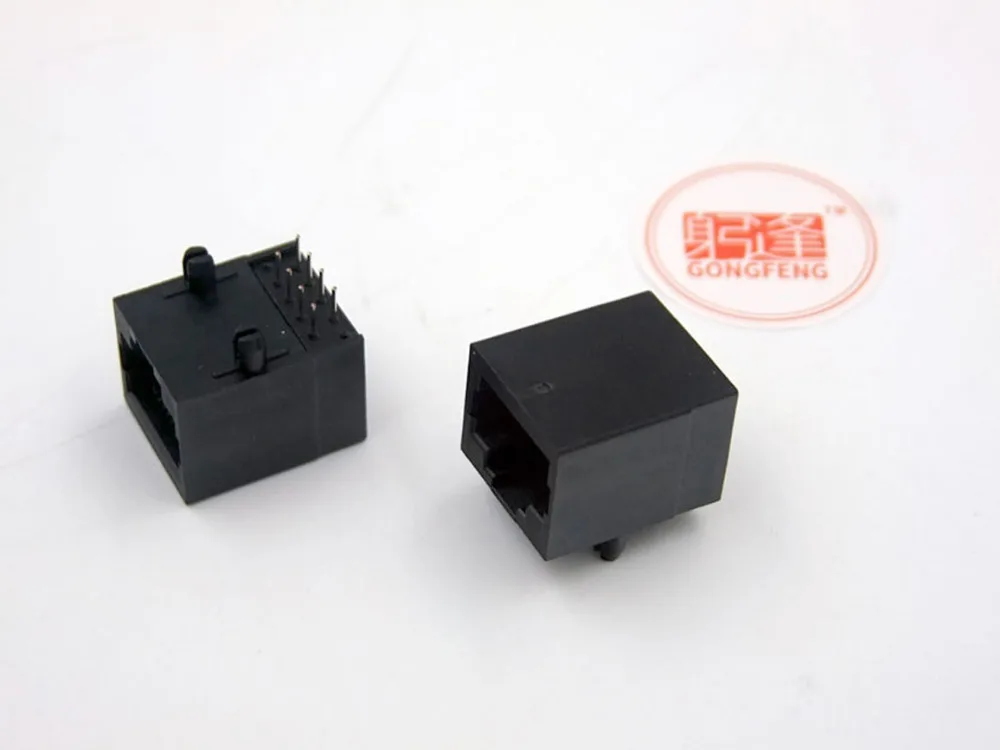 300 шт. новые клеммные разъемы 58 RJ45 полностью пластиковая розетка 18 3 мм Ethernet Seat