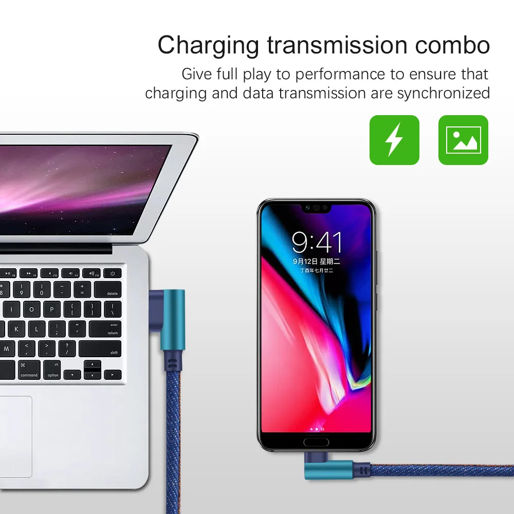 AIFFECT USB Cable For iPhone Fast Charging Micro Samsung HUAWEI Type-C Devices Mobile Phone Cable. | Мобильные телефоны и