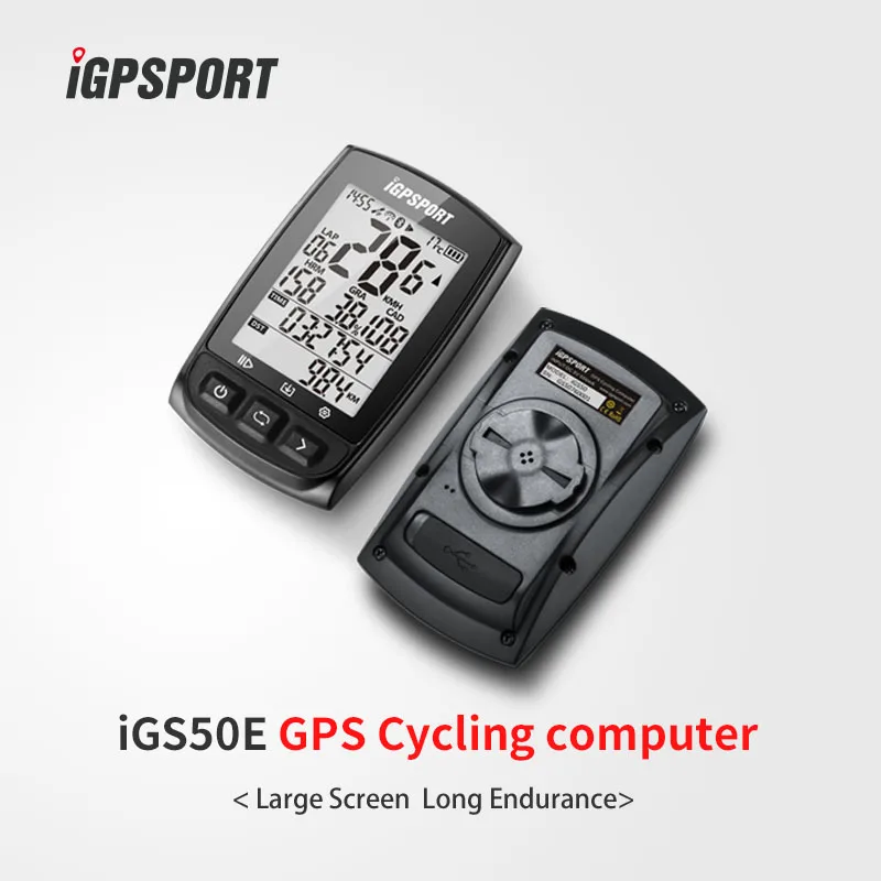 I gps порт IGS50E велосипедный компьютер ANT+ велосипед gps беспроводной Велосипедный компьютер подсветка IPX6 Водонепроницаемый цифровой Спидометр компьютер
