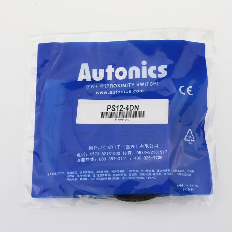 Autonics IP67 12 24VDC 4 мм Индуктивный бесконтактный переключатель PS12 4DN NPN 3 провод