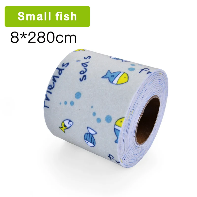 FISH 8*280 см, наклейка на стену для кухни, водостойкая и маслостойкая, ПВХ, самоклеющаяся, водонепроницаемая, анти-влажная, для ванной комнаты, мозаика, домашний декор - Цвет: FISH