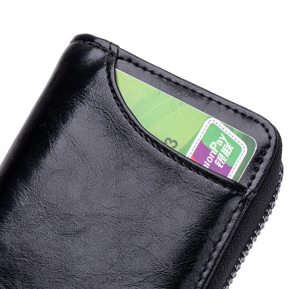 Женский кошелек 12 Держатель для карт и кредитных карт RFID чехол для документов Женский бумажник для водительских прав женский кошелек
