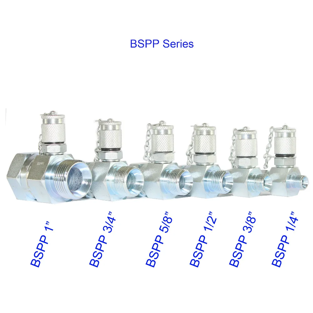 Гидравлический Вертлюг набор BSPP (6 упаковок) тестовая муфта гидравлический