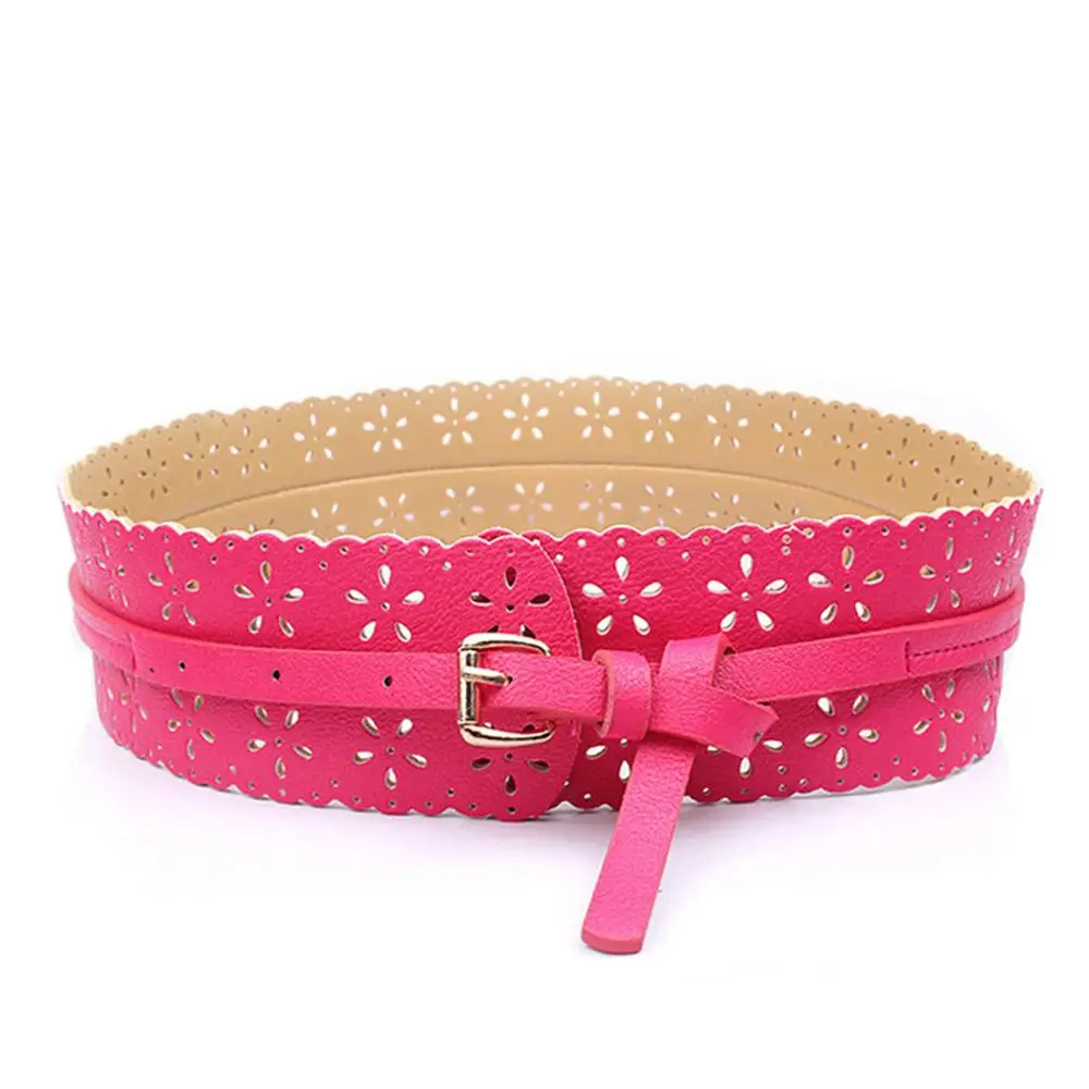 Женские декоративные ремни из искусственной кожи FAJARINA универсальные с широкой