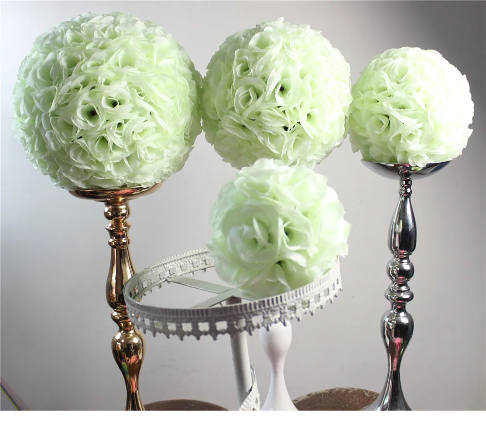 SPR 23 colors 15cm 6 inch wedding kissing rose flower ball party&amphome decorations bride holding artificial flowers Free shipping | Дом и