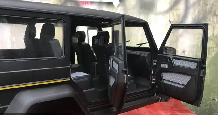 1/10 весы Rock Cralwer грузовика 313 мм G50 G65 черный Окрашенный корпус подходит для осевого