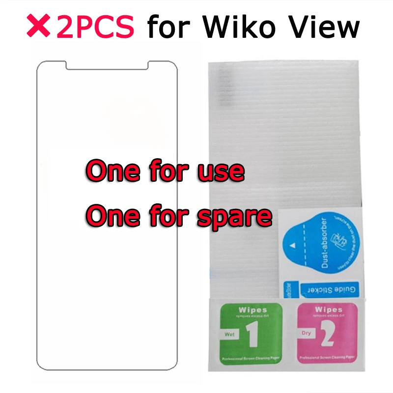 

2 шт. 2.5D ультратонкое 0,3 мм закаленное стекло для защиты экрана Wiko View 9H закаленная Защитная пленка для Wiko View 5,7 стекло <>