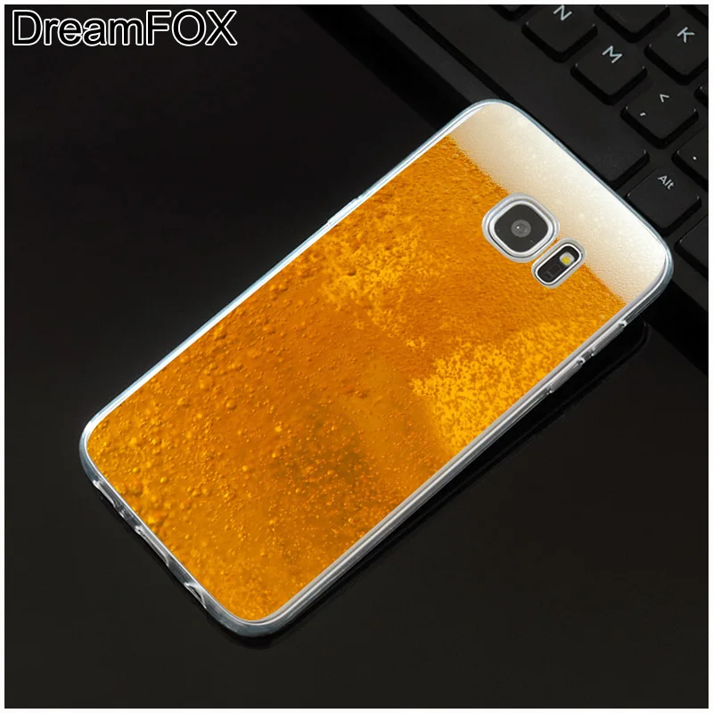 DREAMFOX M399 Beer Soft TPU Silicone Case Cover For Samsung Galaxy Note S 6 7 8 9 10 10e 11 11e Lite Edge Plus |