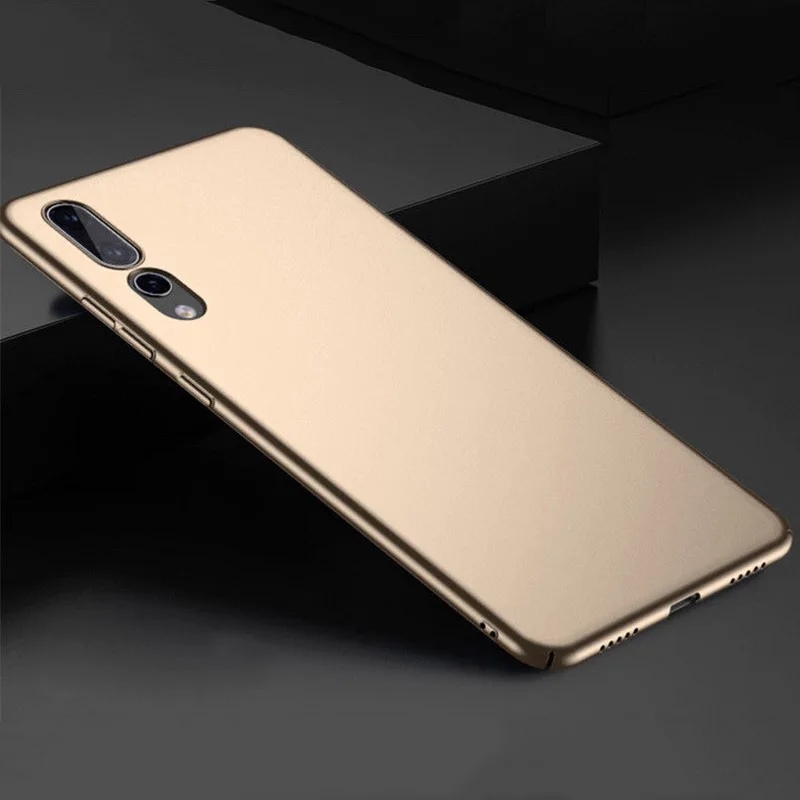 Матовый нескользящий чехол для huawei P smart Honor 8C 8X 7C 7APro Nova 3 3i Жесткий пластиковый Чехол для Huawai P20 Mate20 Lite Capa