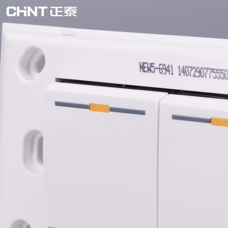 CHINT Illuminated Switch 118 Type Panel NEW5G Two Gang Way Panel|panel switch|panelswitch |
