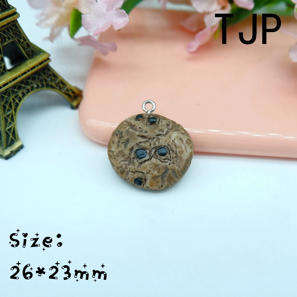 Kawaii Biscuits Oreo apple Charms Pendants for DIY decoration bracelets necklace earring key chain Jewelry Making | Украшения и