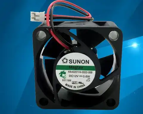 Вентилятор SUNON HA40201V4-0000-999, 4020 дюйма, 4 см, 12 В постоянного тока, 0,6 Вт, 40x40x20 мм, 2 линии, бесшумный