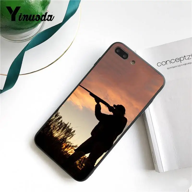 3 Yinuoda для iPhone 7 6 X Чехол охотничья собака красочные аксессуары для телефонов Чехол для iPhone 7X6 6S 8Plus X 5 5S SE XR XS XSMAX - Цвет: 3