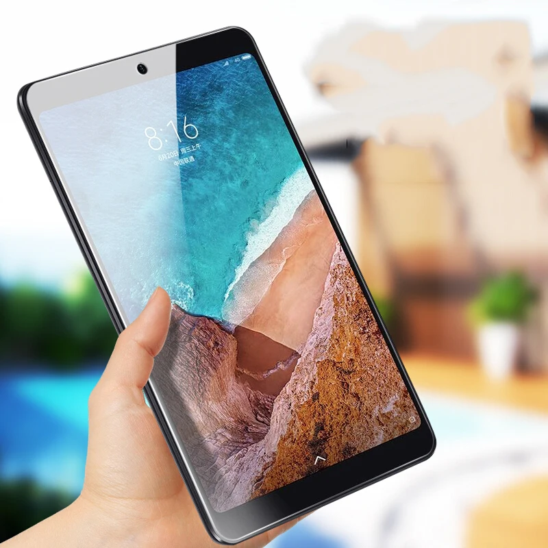 Оригинальное закаленное стекло 2.5D для Xiaomi Mi Pad 4 Защитная пленка Plus с полным