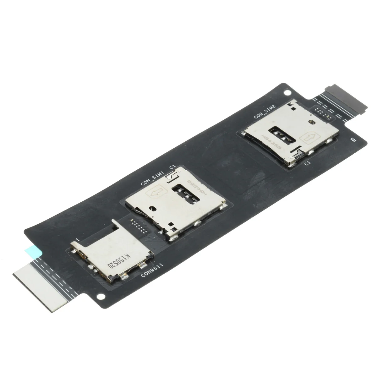 Двойная SIM карта + держатель считывателя разъем гибкий кабель 5 дюйма для ASUS ZenFone 2