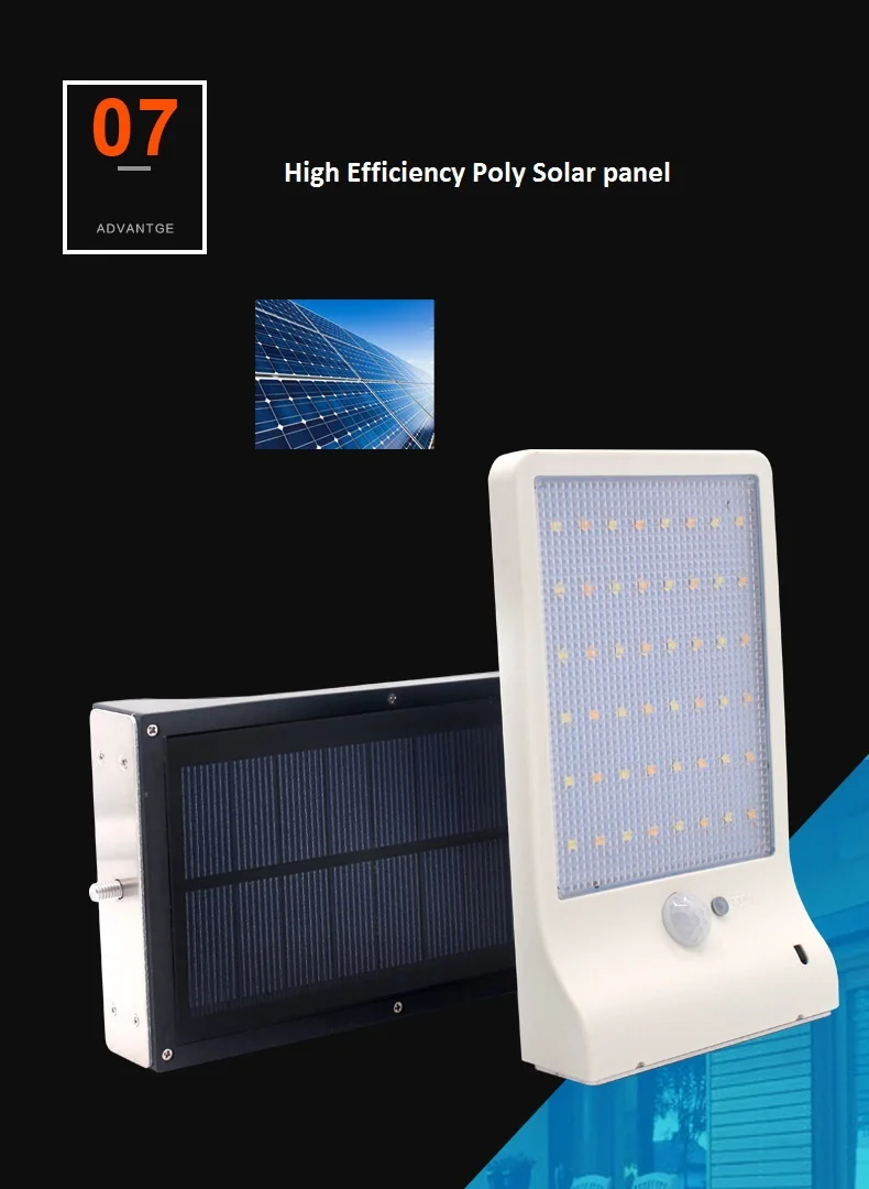 HOWPOW 48 светодиодов Солнечный свет цвет регулируемый с контроллером три режима