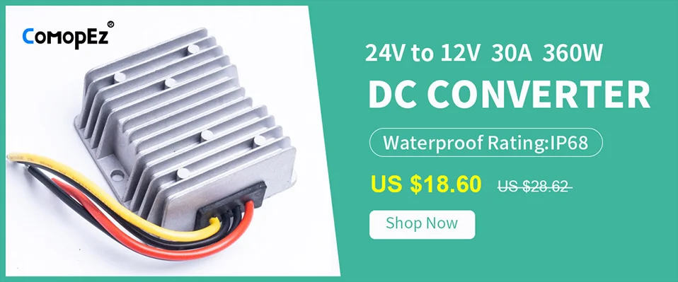 Преобразователь напряжения постоянного тока 24V в 12V 3A 5A 8A 10A Шаг вниз Напряжение редуктор CE по ограничению на использование опасных материалов в производстве Сертифицированный