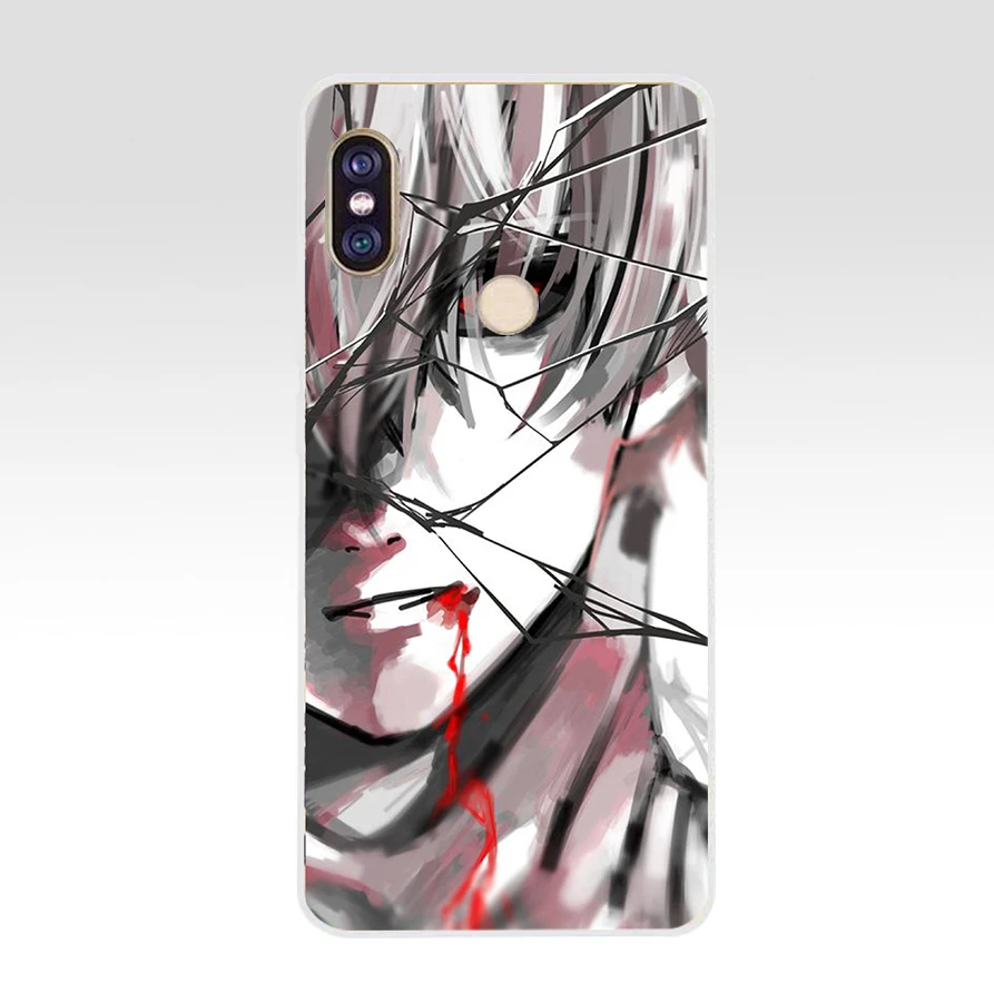 Чехол из мягкого силикона и ТПУ для xiaomi redmi 6 pro 5 plus note 4 4x mi 8 284H Tokyo Ghoul аниме Kaneki Ken