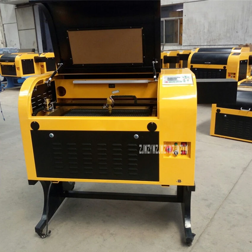 

Новый горячий G-460 лазерный гравировальный станок 220 В/110 В 60 Вт 400*600 мм лазерный резак сотовый Рабочий стол стекло Тыква Резки