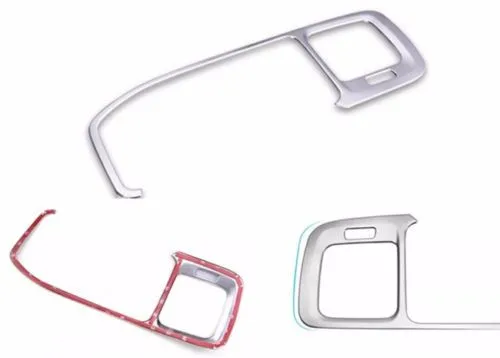 

Stainless Steel Navigation Frame Cover Trim Interior Decor For Volvo S60 V60