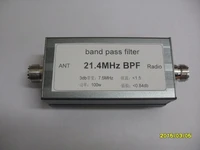 free shipping 21 4mhz bpf plus 21 400 shortwave 21 400mhz bandpass filter bpf narrow band high isolation race adjacent frequency