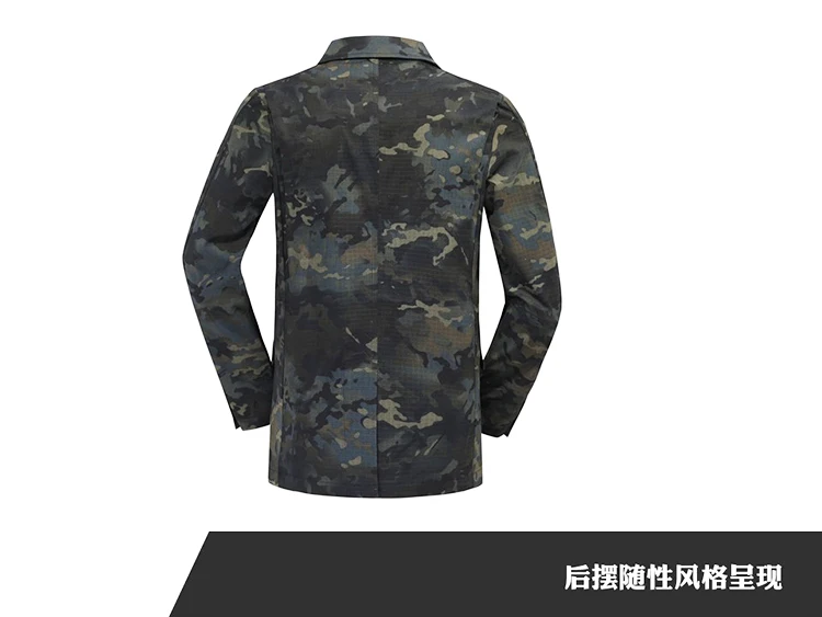 Мужской стиль Slim fit камуфляж бизнес водонепроницаемый Telfon western-style одежда военные куртки американские болельщики тактические