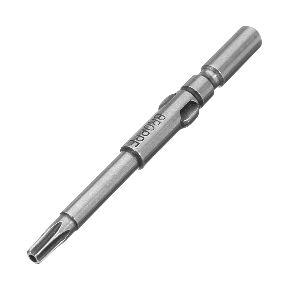 BROPPE 7 шт. 801 T6 T20 отвертка Torx Набор бит 5 мм круглый хвостовик электрическая Биты S2