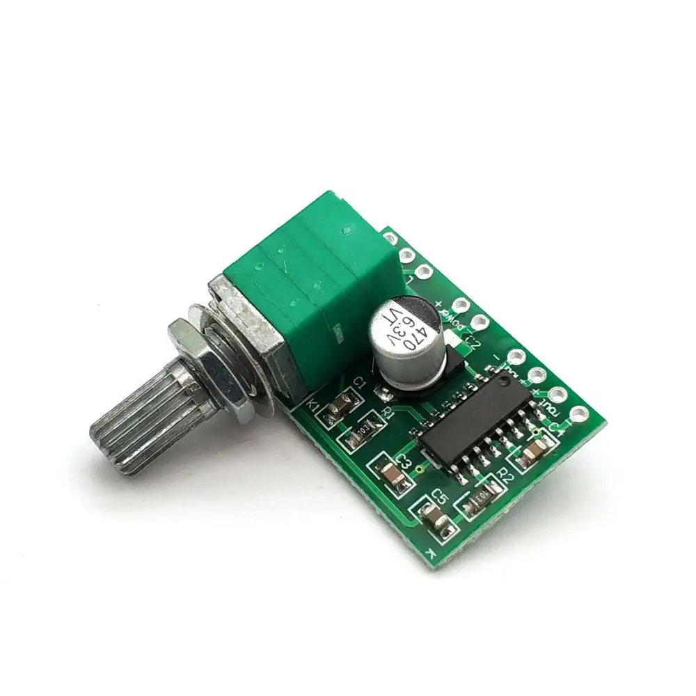 PAM8403 5 в усилитель мощности аудио Плата 2 канала 3 Вт регулятор громкости/USB мощность
