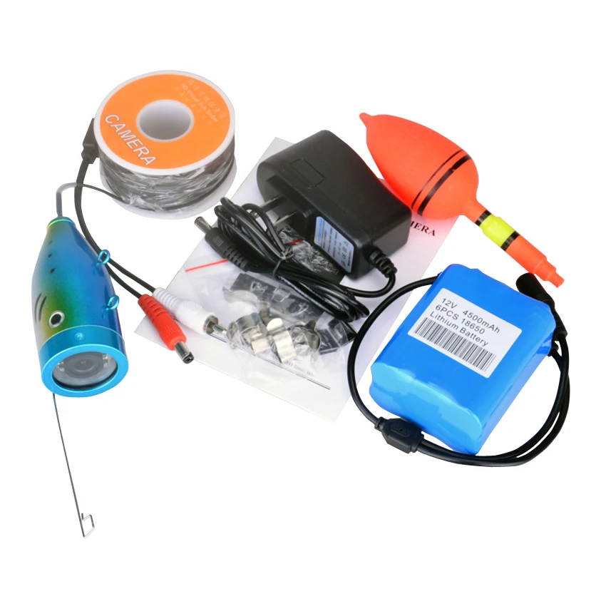 Портативная подводная камера для рыбалки видео рыболокатор DVR HD 600TV Line 15 м время