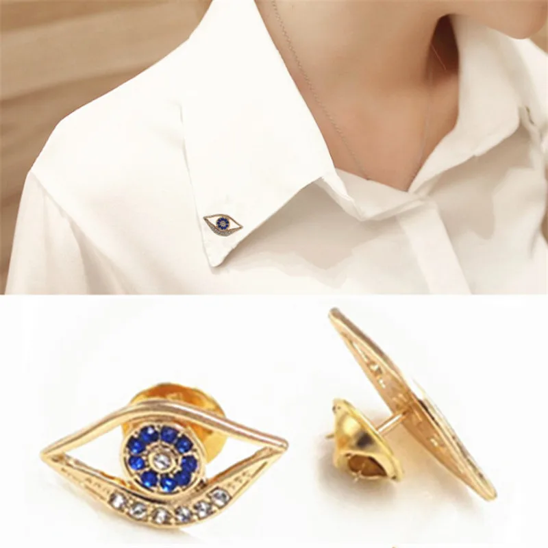 Новинка 2017 бесплатная доставка модная женская бижутерия брошь в виде глаза