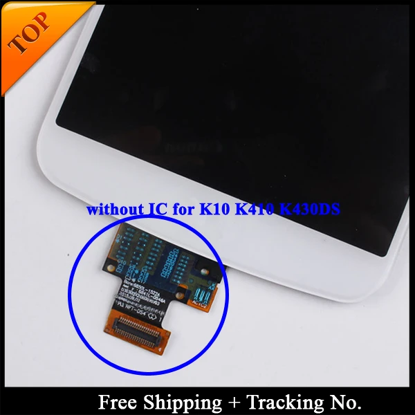 ЖК-дисплей для LG K10 100% тестирование ЖК-экран k430 2016 K430 K430DS сенсорный с цифровым